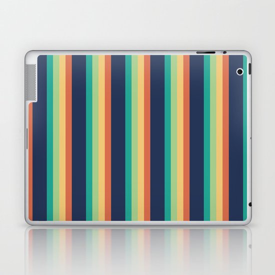 Happy Stripes Laptop & iPad Skin