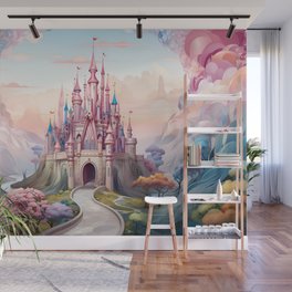 Enchanted Castle in the Forest Wall Decor Wall Mural
