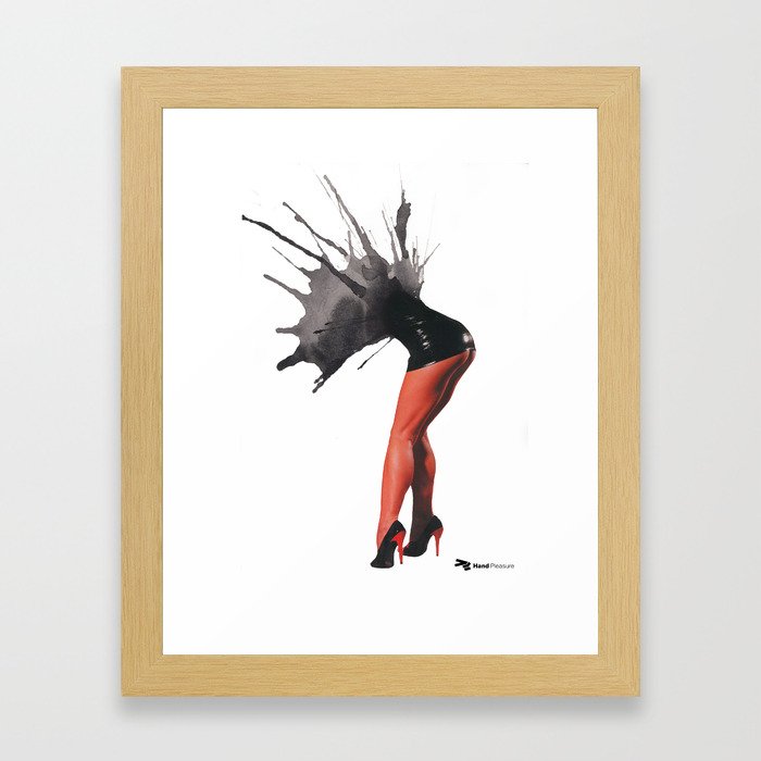 Just Legs Framed Art Print