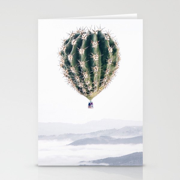 Flying Cactus Stationery Cards