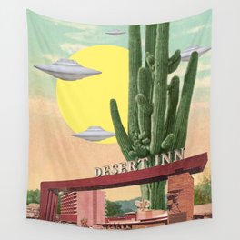 Desert Inn (UFO) Wall Tapestry