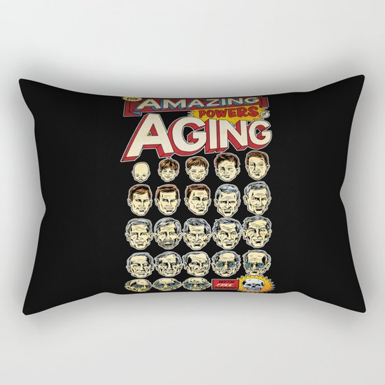 The Amazing Powers of Aging! Rectangular Pillow