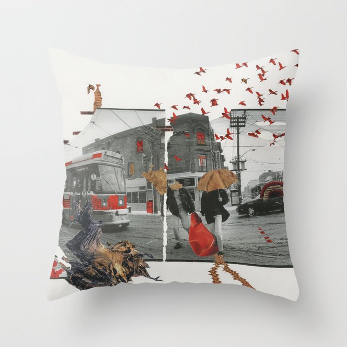 A Winter Afternoon Throw Pillow