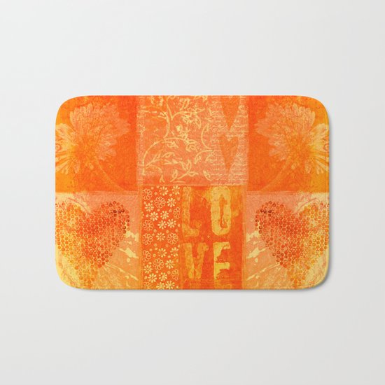 Heartbeat Bath Mat