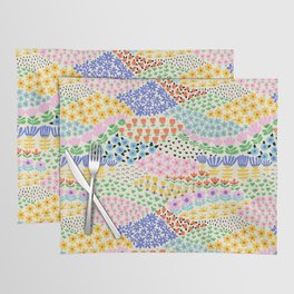 Flower Field Collage Placemat
