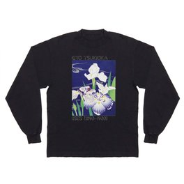 Irises (1890–1900) by Kogyo Tsukioka Long Sleeve T Shirt