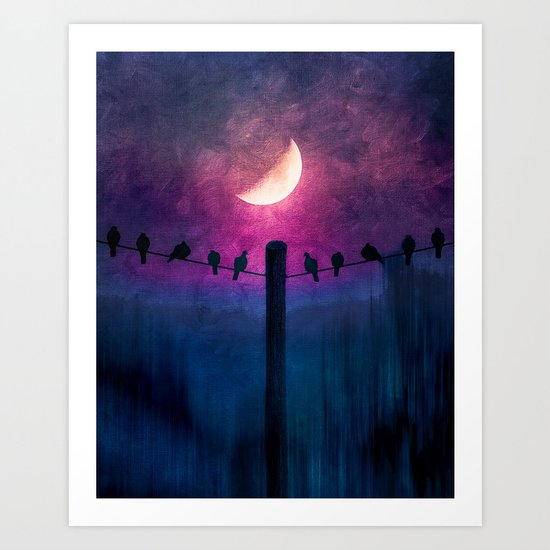 Symphony (colour option) Art Print