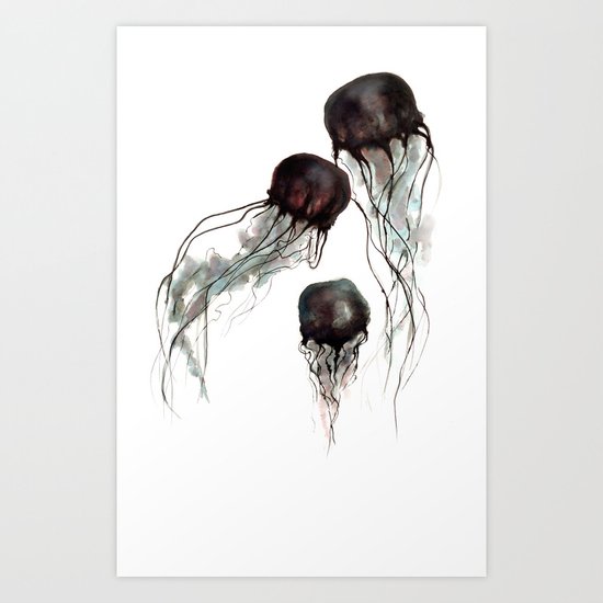 Jellyfish Art Print