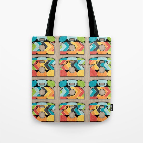 Telephone Call Tote Bag