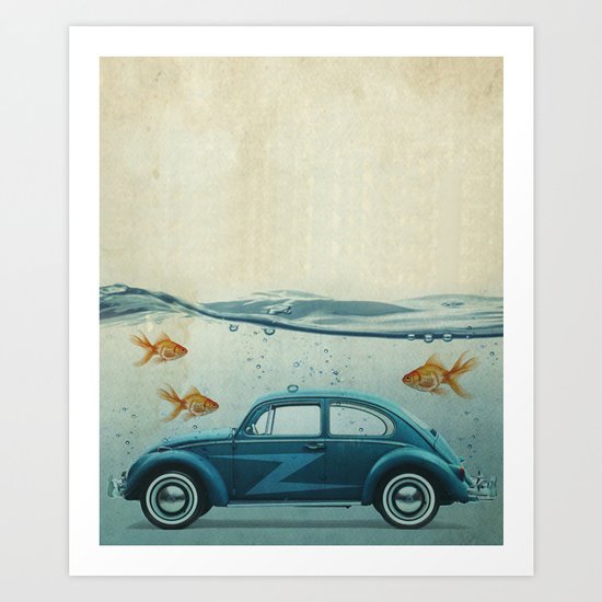 LOST AND FOUND Art Print