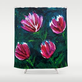 Pink Glory Shower Curtain