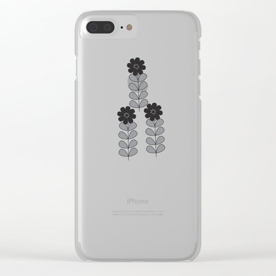 pattern 1 Clear iPhone Case