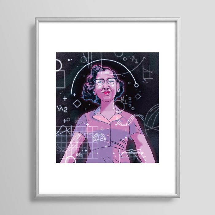 "Blazing New Orbits" by Richie Pope for Nautilus Framed Art Print