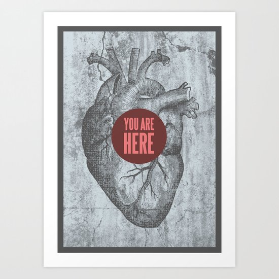 In My Heart Art Print