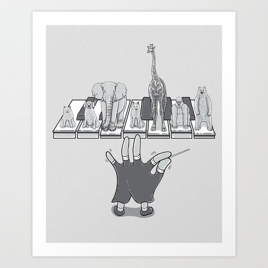 Piano Recital Art Print