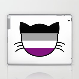 Asexual Flag Cat Laptop & iPad Skin