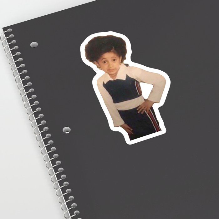 Yound Cardi B Meme Sticker By Kylejohnsontv Society6