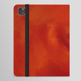 Abstract flare rich red iPad Folio Case