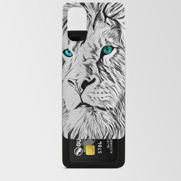 Silver Lion Android Card Case