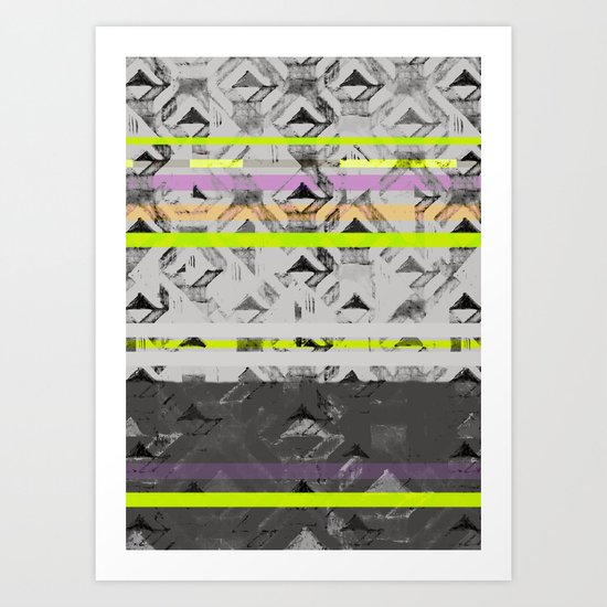 Tri Lands Art Print