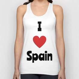 I heart Spain  Tank Top