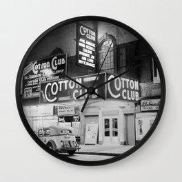 African American Harlem Renaissance Cotton Club Jazz Age Photograph Wall Clock | Jazzclub, Jazz, Black And White, Newyorkcity, Urban, Rap, Blackamerican, Blackamerica, Blackart, Curated 