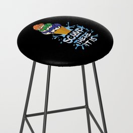 Colorful There It Is Scoop Ice And Cream Dessert Bar Stool