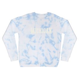 Michigan - Ivory Crewneck Sweatshirt