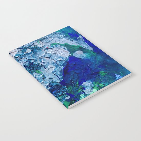 Imagined Ocean View From Above Notebook
