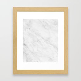 Marble. Framed Art Print