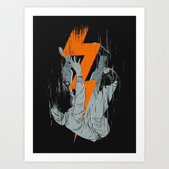 Fall Effect Art Print