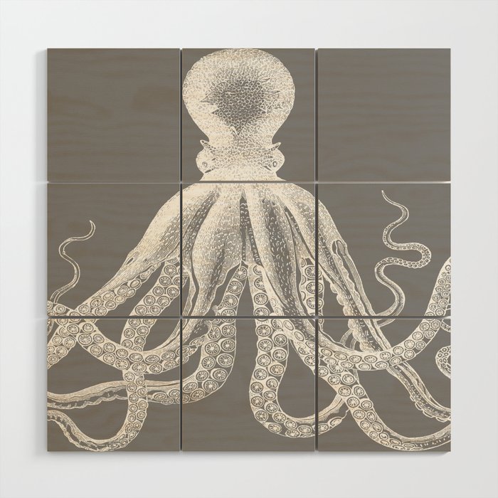 reversible octopus grey and white