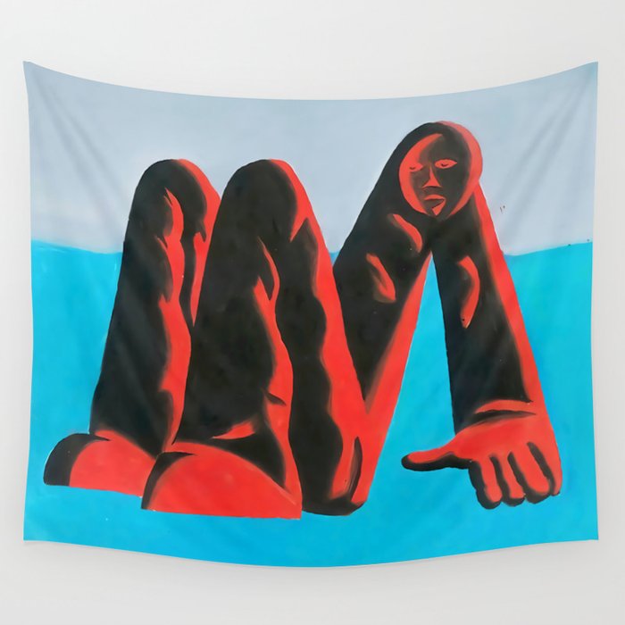 Man Alive King Krule Album Cover Wall Tapestry by maskansunarman