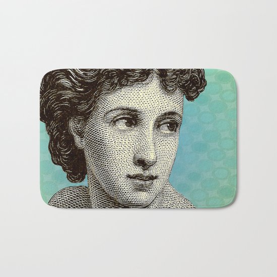Seductress Blue Bath Mat