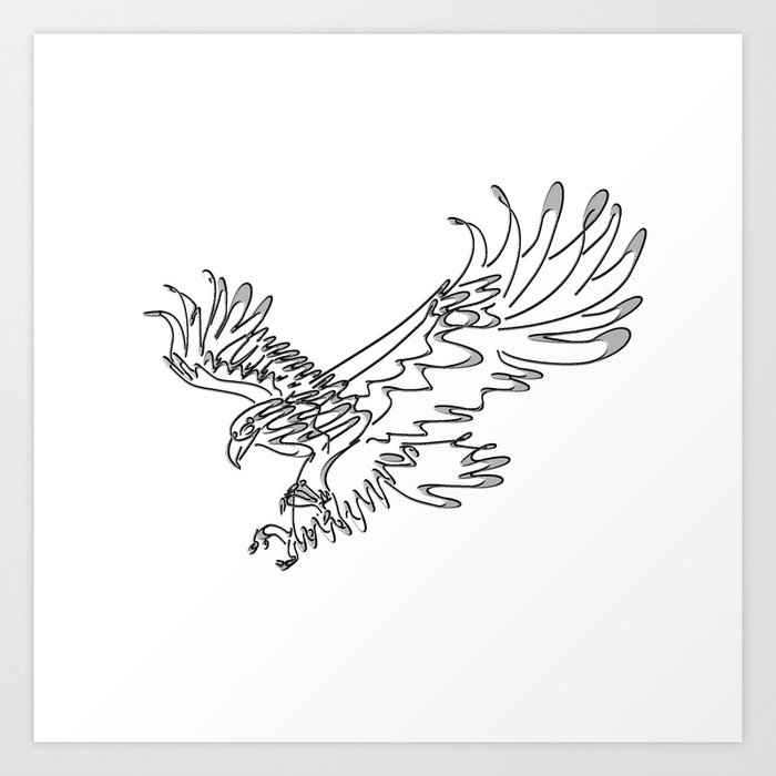 eagle eye Art Print