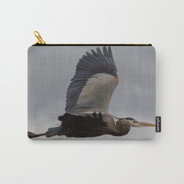 Bird series: heron in flight Carry-All Pouch