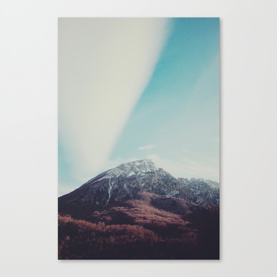 Mountains in the background XIII Canvas Print