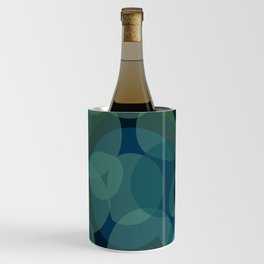 Abstract pop pattern drops of water Wine Chiller