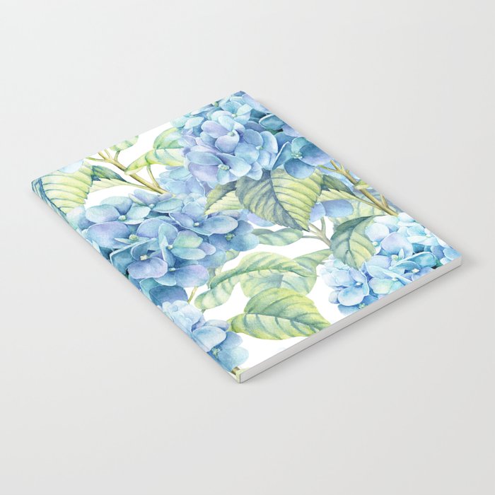 Blue Hydrangea Notebook
