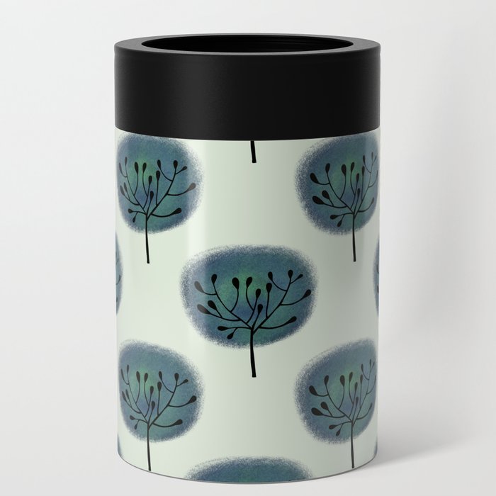 Cute trees print Can Cooler