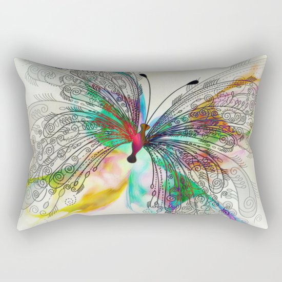 Butterfly Rectangular Pillow