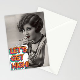 Let's Get High! Stationery Card