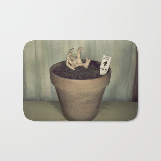 Zombie Plant Bath Mat