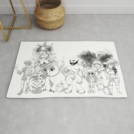 Vox Machina - Critical Role Line Art Rug