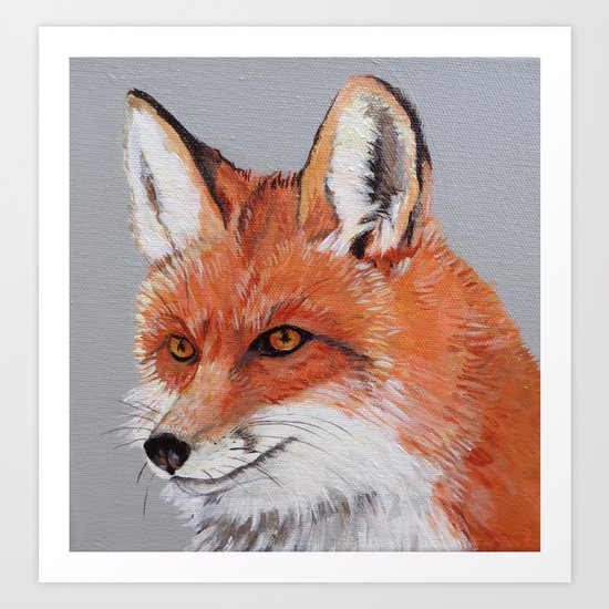 Red Fox Art Print