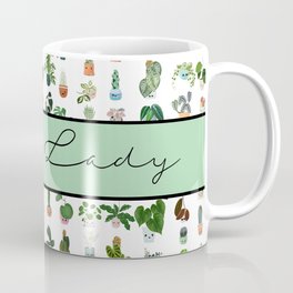 Plant Lady Confetti  Coffee Mug