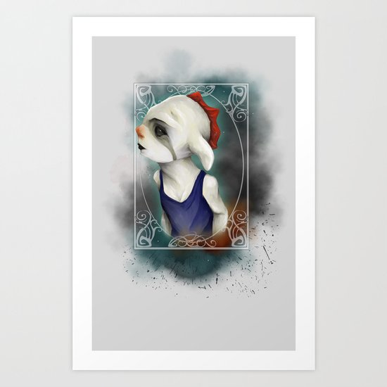 Superlamb Art Print