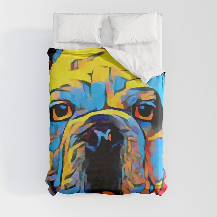 Bulldog Duvet Cover