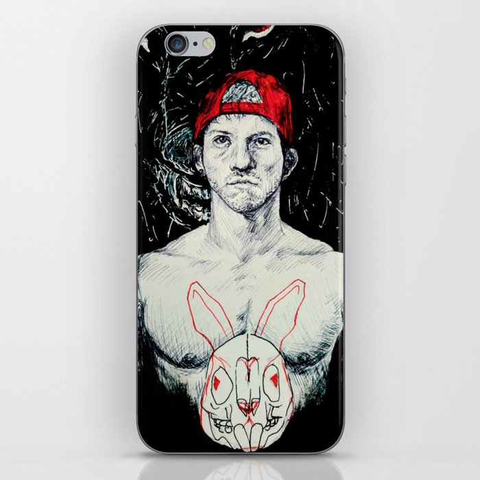 Like a Dog Inspires a Rabbit iPhone Skin