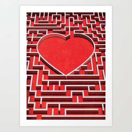 True love Art Print
